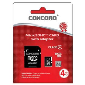 Concord C-M4 4 GB Class 6 Micro SD Hafıza Kartı