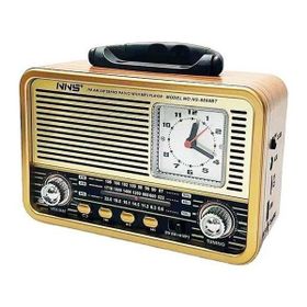 Concord NS-8898BT Kahverengi Nostaljik Radyo Bluetooth Hoparlör