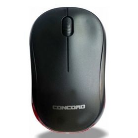 Concord Wireless Kablosuz Siyah 3D Mouse