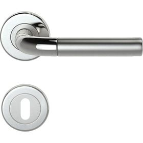Condi 203 Saten Krom Rozetli Wc Kapı Kolu Saten