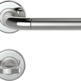 Condi 203 Saten Krom Rozetli Wc Kapı Kolu Saten