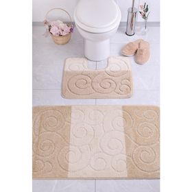 Confetti CONMM8680318024114 Şile Ps Kemik 50x80 cm Banyo Halısı