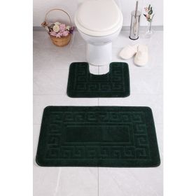 Confetti Ethnic Nefti Yeşili 50x80 cm Banyo Halısı