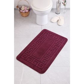 Confetti Ethnic Patlıcan 60x100 cm Banyo Paspası