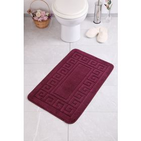 Confetti Ethnic Patlıcan 60x100 cm Banyo Paspası