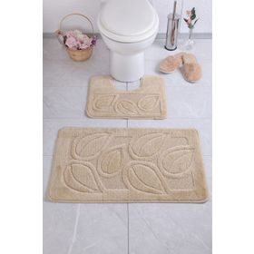 Confetti Flora Kemik 60x100 cm Banyo Halısı