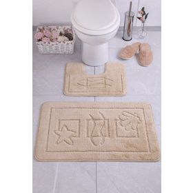 Confetti Maritime Kemik 50x80 cm Banyo Halısı