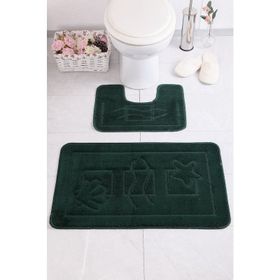 Confetti Maritime Nefti Yeşili 50x80 cm Banyo Halısı