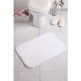 Confetti Organic Soft Beyaz 50x90 cm Banyo Paspası