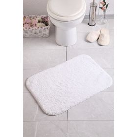 Confetti Organıc Soft Beyaz Banyo Halısı