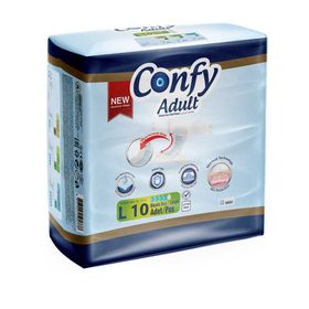 Confy Adult 10'lu Large Yetişkin Bezi