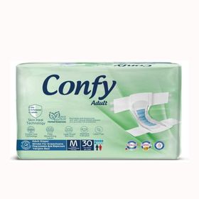 Confy Adult Straight Medium Jumbo 30'lu Yetişkin Bez