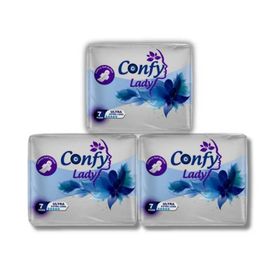 Confy Lady Ultra Extralong 7x3 Adet Hijyenik Ped