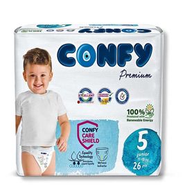 Confy Premium No:5 Junior 26 Adet Bebek Bezi