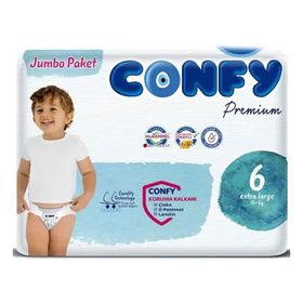 Confy Premium No:6 XLarge 72 Adet Bebek Bezi