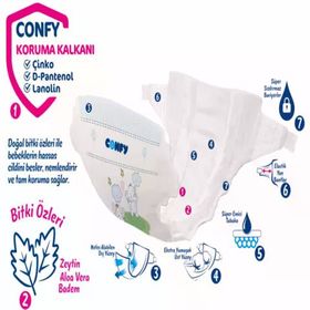 Confy Premium No:7 XXLarge 22 Adet Bebek Bezi