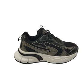 Conpax 5905Z Ortopedik Bağcıklı Hafif Taban Günlük Siyah Kadın Sneaker Spor Ayakkabı
