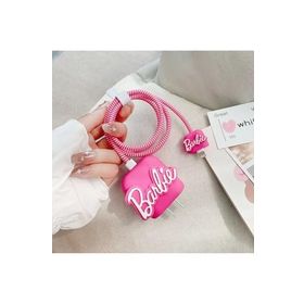 Constrain iPhone 18W 20W İle Uyumlu Barbie Şarj Kablosu Koruyucu