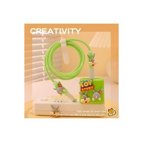 Constrain iPhone 18W 20W İle Uyumlu Toy Story Bugs Bunny Şarj Kablosu Koruyucu