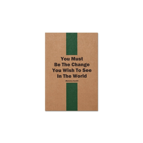 Container Quotes On Kraft In The World Kraft Kapak A5 32 Yaprak Noktalı Not Defteri