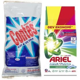 Contes 15 kg Matik + 9 kg Ariel Renklilere Özel