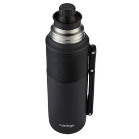 Contigo 1.2 lt Siyah Thermal Bardaklı Çelik Termos