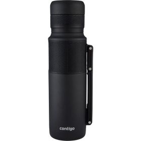 Contigo 1.2 lt Siyah Thermal Bardaklı Çelik Termos