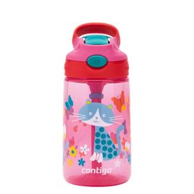 Contigo Gizmo Flip Kedicikler Tritan 420 ml Pembe Çocuk Suluğu
