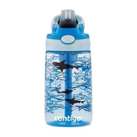 Contigo Gizmo Flip Pro Sharks Tritan 420 ml Açık Mavi Çocuk Suluğu