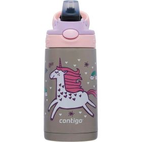 Contigo Gizmo Flip Unicorn Çelik 420 ml Pembe Çocuk Suluğu