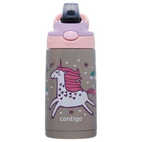 Contigo Gizmo Flip Unicorn Çelik 420 ml Pembe Çocuk Suluğu