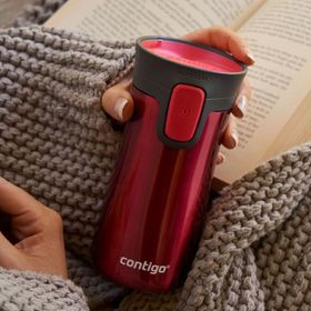 Contigo Pinnacle Autoseal® Ss 300 ml Kırmızı Çelik Mug
