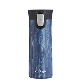 Contigo Pinnacle Snapseal 420 ml Mavi Paslanmaz Çelik Yalıtımlı Termos