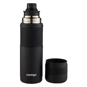 Contigo Thermal Bardaklı 740 ml Siyah Çelik Termos