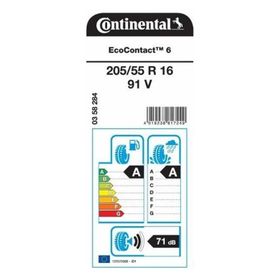 Continental 205/55 R16 91V ContiEcoContact 6 Yaz Lastiği