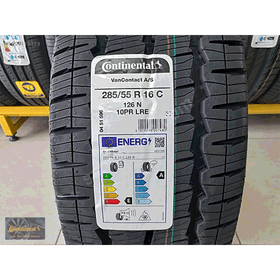 Continental 285/55 R16C 126N 10PR Vancontact A/S Dört Mevsim Lastiği