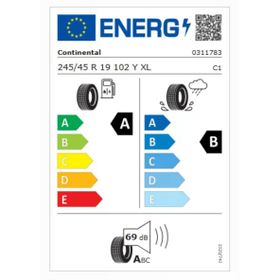 Continental Ecocontact 6Q Bmw Mercedes 245/45R19 102Y Xl 4X4 Yaz Lastiği 2025