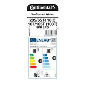 Continental VanContact Ultra 205/65R16C 107/105T 103T Yaz Lastiği