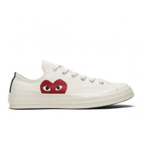 Converse 150207C.106 Chuck Taylor All-Star 70 OX Comme Des Garcons Play White Unisex Spor Ayakkabı
