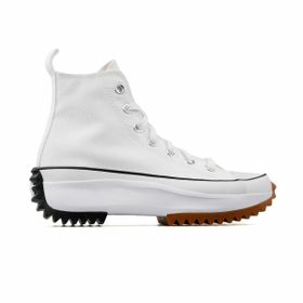 Converse 166799C Run Star Hike Canvas Platform Erkek Beyaz Sneaker Ayakkabı