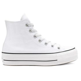 Converse 560846C Chuck Taylor All Star Platform Canvas Unisex Siyah-Beyaz Günlük Sneaker Ayakkabı
