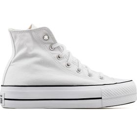 Converse 560846C Chuck Taylor All Star Platform Canvas Unisex Siyah-Beyaz Günlük Sneaker Ayakkabı