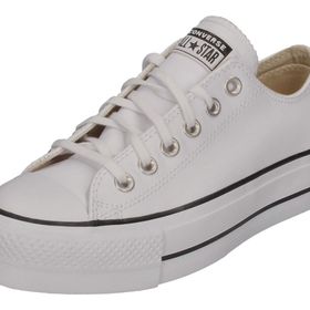 Converse 561680C Chuck Taylor All Star Leather Beyaz Platform Kadın Günlük Ayakkabı
