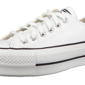 Converse 561680C Chuck Taylor All Star Leather Beyaz Platform Kadın Günlük Ayakkabı