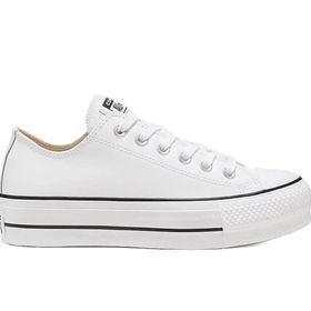 Converse 561680C Chuck Taylor All Star Leather Beyaz Platform Kadın Günlük Ayakkabı