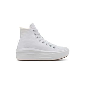 Converse 568498C Beyaz Chuck Taylor All Star Move Platform Kadın Bilekli Sneaker
