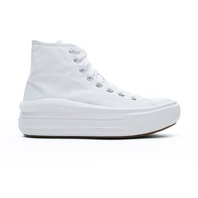Converse 568498C Beyaz Chuck Taylor All Star Move Platform Kadın Bilekli Sneaker