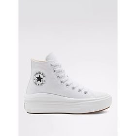 Converse 568498C Beyaz Chuck Taylor All Star Move Platform Kadın Bilekli Sneaker
