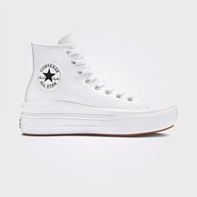 Converse 568498C Chuck Taylor All Star Move Platform Kadın Beyaz Sneaker Ayakkabı