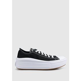 Converse 570256C Chuck Taylor All Star Move Canvas Platform Kadın Siyah Sneaker Ayakkabı